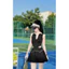 Bộ thể thao nữ pha màu cổ nhật,phong cách tôn dáng cực chất-chơi pickleball,golf,tennis.. Sport