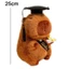 Búp bê tốt nghiệp FAVORITEGOODS, Búp bê gấu ngồi sang trọng 25cm, Gấu Capybara nhồi bông dễ thương Dr. Tốt nghiệp gấu