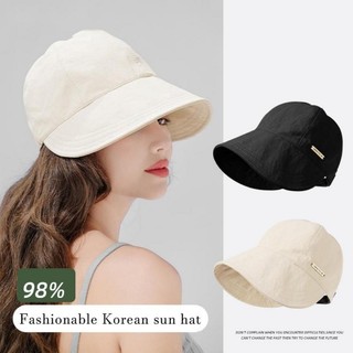 Mũ UV Chống Nắng Thời Trang Có Thể Gập Lại Mũ Có Thể Điều Chỉnh Chống Nắng Mũ Xô Mũ Viền Rộng Có Móc Khẩu Trang Thích Hợp Cho Đuôi Ngựa Người Cá Mũ Xô Nữ Mũ Chống Nắng