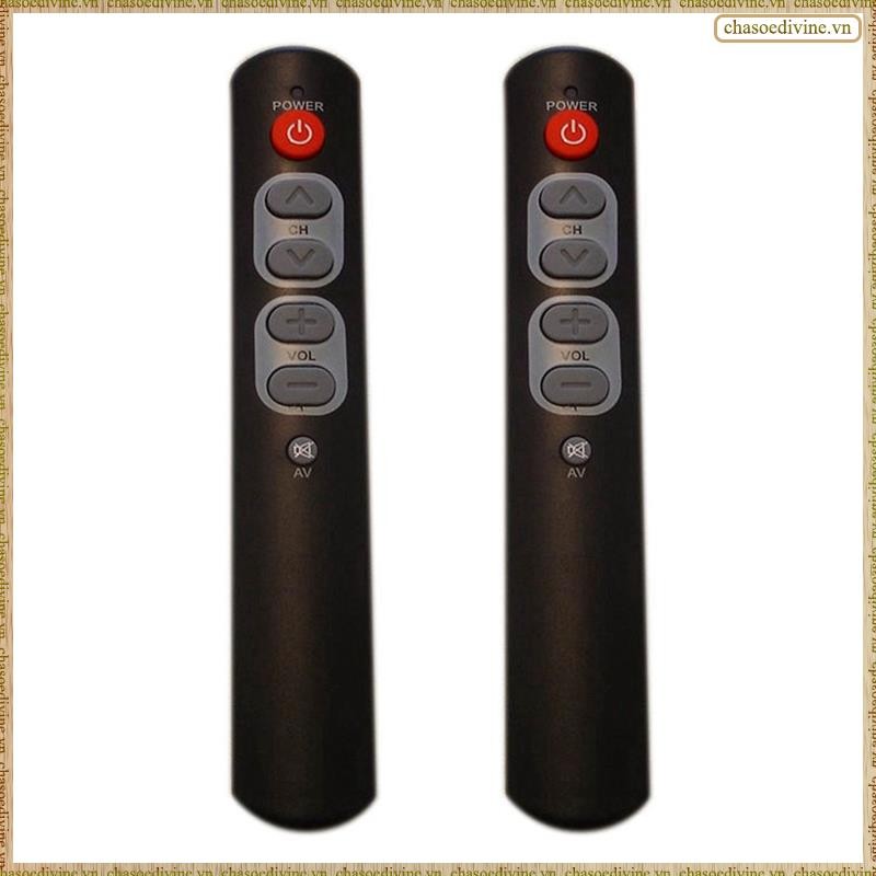 [K O G X] 2 Chiếc Điều Khiển Từ Xa Thông Minh 6 Nút Đa Năng IR Copy Chức Năng Học Tập Điều Khiển Từ Xa Cho Tivi, STB, DVD, DVB, VCR A