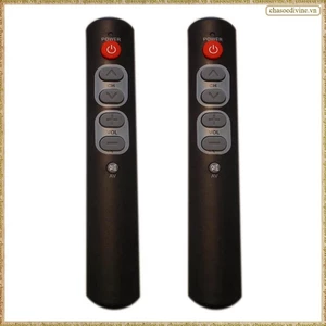 2 Chiếc Điều Khiển Từ Xa Thông Minh 6 Nút Đa Năng IR Copy Chức Năng Học Tập Điều Khiển Từ Xa Cho Tivi, STB, DVD, DVB, VCR A
