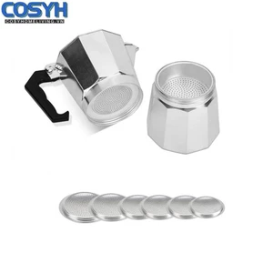 Phụ tùng bộ lọc đệm linh hoạt và bền bỉ cho nồi Moka (1 2 3 6 9 12 cốc)