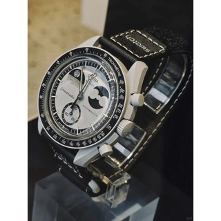 Đồng hồ đeo tay nam mới Đồng hồ đeo tay dạ quang đầy đủ chức năng Quarz Chronograph
