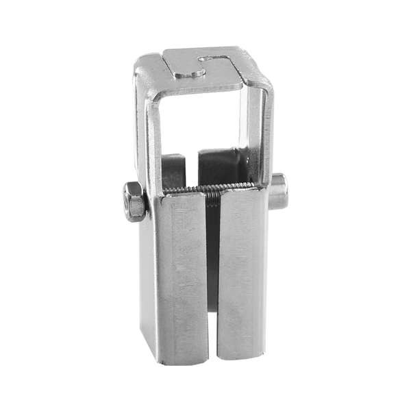 ▲ khớp nối sắt hộp vuông ▲ khớp nối 30x30 Đầu nối ống vuông bằng thép không gỉ 20 / 25 / 30mm lắp ráp mạ kẽm giá đỡ hàn