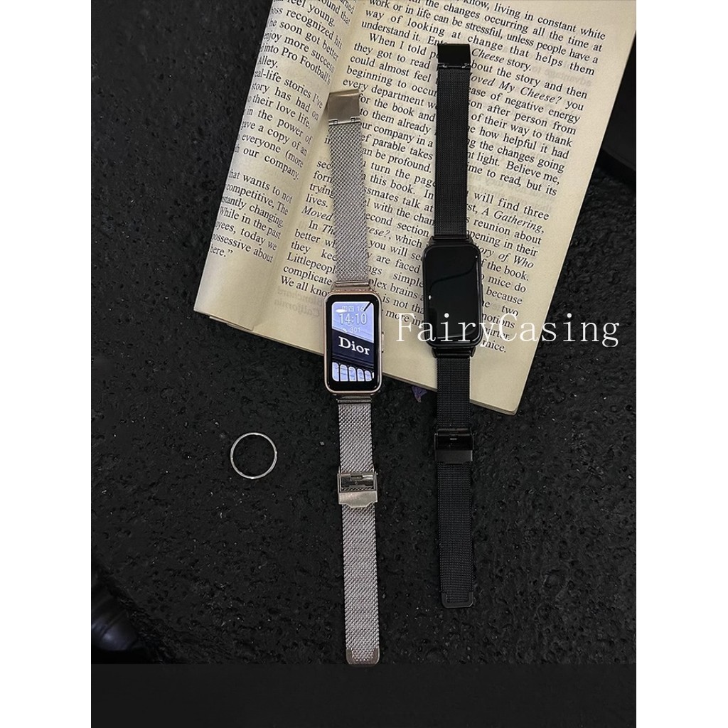 Vòng Tay Inox Cho Huawei Band 11 Pro 10 9 8 Dây Đeo Đồng Hồ Kim Loại Dây Đeo Tay Cho Huawei Band 9 Dây Đeo Phụ Kiện Có Thể Thay Thế