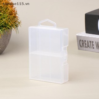 Hộp Bảo Quản Trong Suốt SRVN Cho 18650 Dụng Cụ Sắp Xếp Nhựa Có Phụ Kiện Phần Cứng Và Bộ Chia Trong Suốt Có Nắp,.