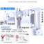Lò xo căng thẳng inox 304 d = 0,8mm, OD6 / 8 / 10mm, L = 20 ~ 120mm lò xo căng thẳng có móc, áp dụng cho cửa nhà để xe, bunnings, máy may 【 XZM1 】