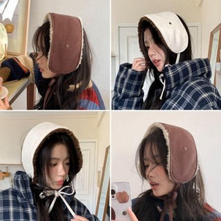 Máy sưởi tai RATTANCO, Bịt tai Lambswool ấm áp mùa đông / Bịt tai sang trọng Chamois, Nút tai mềm mại bảo vệ lạnh