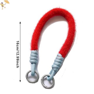 [Gou] Móc Khóa Dây Sang Trọng Sáng Tạo Cho Ốp Lưng Điện Thoại Nữ Chống Mất Dây Thắt Nút Dây Xích Chìa Khóa Ô Tô Tự Làm Phụ Kiện Móc Khóa Thời Trang VN