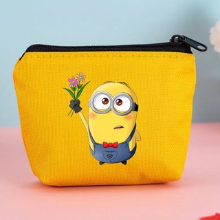 Ví Minion Dây Kéo Đồng Xu Không Ví Thẻ Ngân Hàng Túi Bảo Quản Thời Trang Trẻ Em Quà Tặng Sinh Nhật