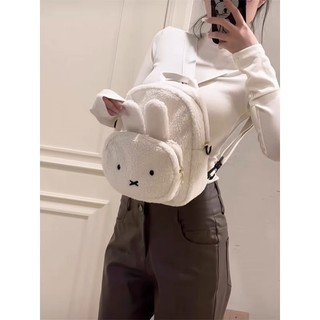 Nhật Bản mùa thu và mùa đông phim hoạt hình mới dễ thương thỏ Miffy dual-sử dụng cô gái túi nhỏ Ba lô