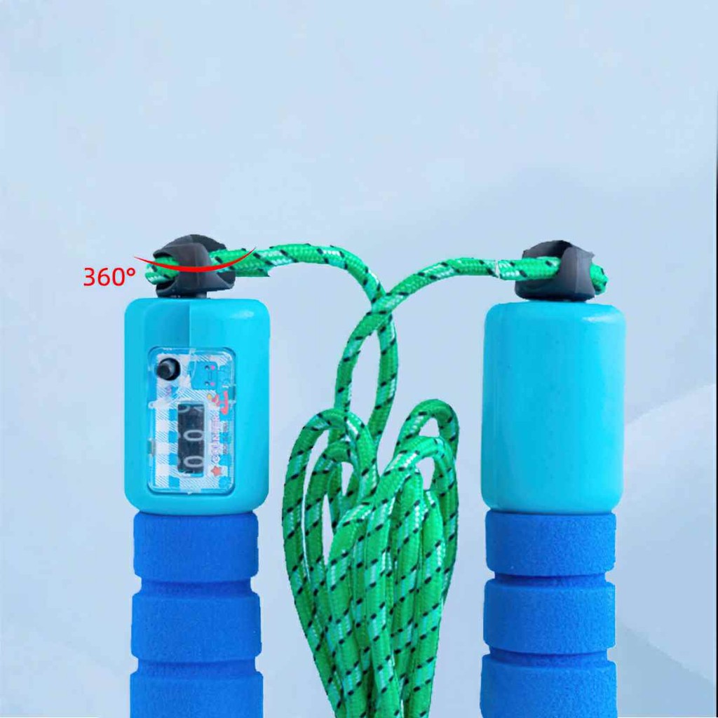 Dây nhảy thể dục có đếm số vòng, dây tập thể dục giảm cân tại nhà