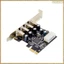 1 Bộ Thẻ Bộ Chuyển Đổi PCIE USB2.0 MCS9990 Chipset Cho Phép Đổi Nóng Thẻ Nâng USB Đa Cổng Thẻ Mở Rộng USB