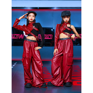 Đồ đồ nhảy hiện đại đồ nhảy cho bé gái  Hip-Hop Tay Ngắn Phù Hợp Với Hip-Hop Trang Phục Khiêu Vũ Bé Gái  Jazz Dance Rời Phù Hợp Với