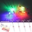 Đèn Flash câu cá CORALTIDE, Thìa trầm thả sâu Đèn LED dưới nước có móc, Hình dạng kim cương Móc mực câu cá đầy màu sắc