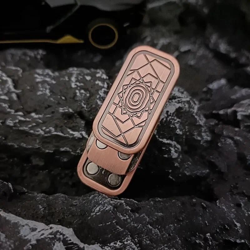 Chịu Áp Lực Từ Fidget Thanh Trượt Camera Hình ADHD Đẩy Thanh Trượt Đồ Chơi Kim Loại Bấm Nhấp Vào Lo Âu Giảm Người Lớn Fidget Đồ Chơi
