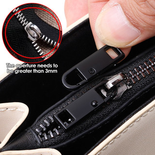 3 / 5 / 10 Chiếc Tay Cầm Dây Kéo Di Động - Thay Thế Đầu Dây Kéo Có Thể Tháo Rời - Hành Lý Schoolbag Khóa Dây Kéo Kim Loại