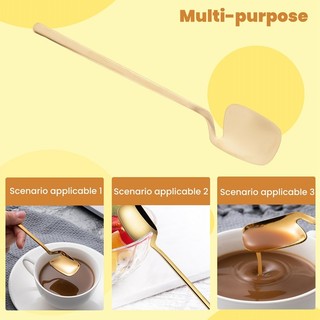 Thìa Cà Phê, 6 Thìa Espresso, Thìa Nhỏ Bằng Thép Không Gỉ 5.6 Inch Thìa Nhỏ Trà Thìa Nhỏ (Vàng)