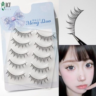 5 Cặp Cosplay Manga Lasshes C Curl Natural Look Lông mi giả cho cuộc sống hàng ngày hoặc những dịp quan trọng