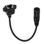 Cáp âm thanh BTM XLR5 5Pin Nam Nữ sang RJ45 Nữ có tai cho âm thanh chuyên nghiệp