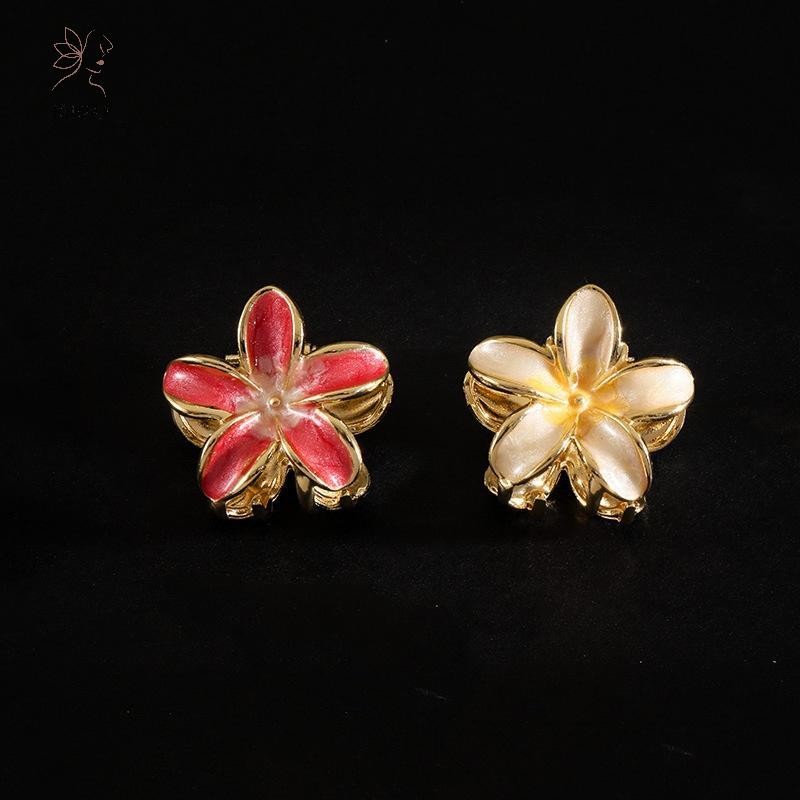 HNKMP Hợp Kim Gradient Dầu Thả Hoa Lily Phụ Kiện Tóc Đa Năng Cho Mùa Hè Đi Biển cation Mũ Phụ Kiện Tóc Dễ Thương Cho Bé Gái.
