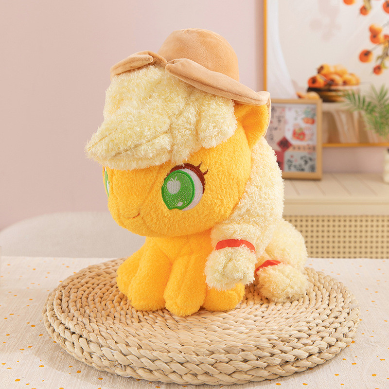 PS1 Q phiên bản My Little Pony Sang Trọng Búp Bê Cho Bé Gái Chạng vạng Lấp Lánh Cầu Vồng Dash Pinkie Pie Đồ Chơi Nhồi Bông SP1