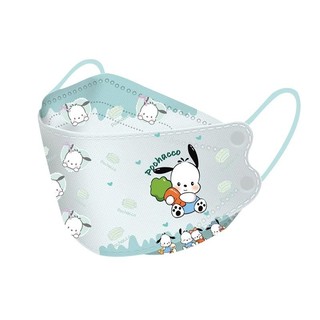 50 CÁI KF94 Mặt nạ trẻ em 4ply Sanrio Kuromi Mặt nạ hoạt hình trẻ em Mặt nạ 3d chính hãng Mặt nạ âm thanh nổi