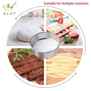 [ELOY] Sàng nấu bột Trà mì ống lọc tamis bột Lưới Dụng cụ làm bánh ngọt VN