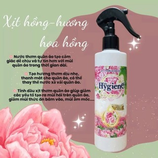 Cùng Mua Sắm Xịt Thơm Quần Áo Hygiene Thái Lan 300ml Khử Mùi Hôi Giúp Quần Áo Mềm Mại