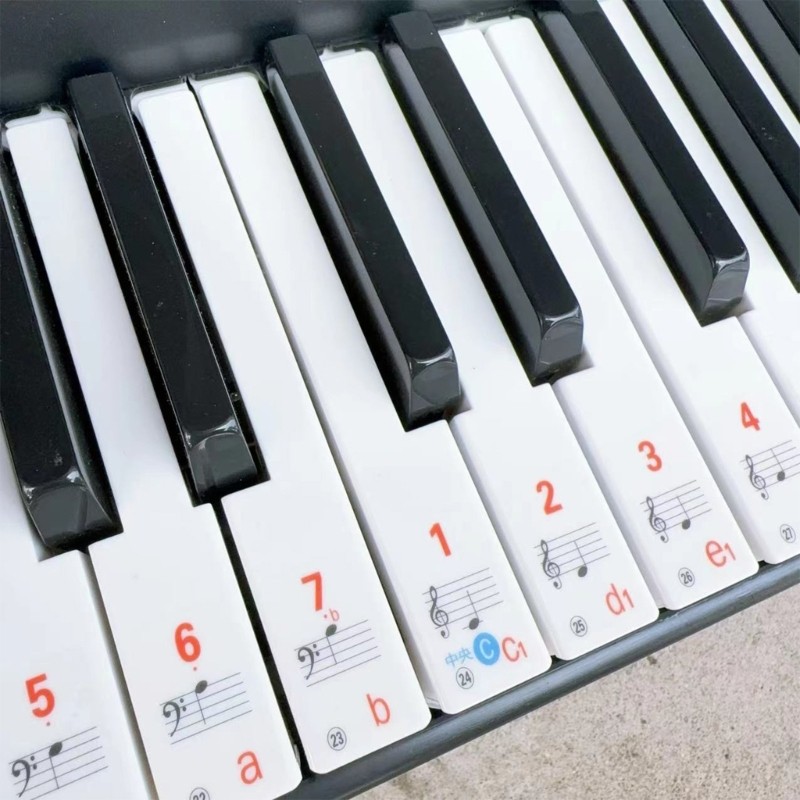 Li 88 61 54 49 37 Phím Miếng Dán Đàn Piano Trong Suốt Miếng Dán Bàn Phím Đàn Piano Để Luyện Tập