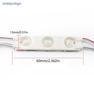 VHDD 20 Chiếc DC12V SMD 3 LED Module Tiêm Chống Thấm Nước IP67 Trang Trí 2835 Dải Cứng Thanh Đèn Trắng Đỏ Xanh Xanh Dương VN