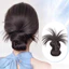 Kẹp Tóc Giả Búi Thấp Đuôi Tỉa, Tạo Kiểu Tóc Nhẹ Nhàng QiQiShop
