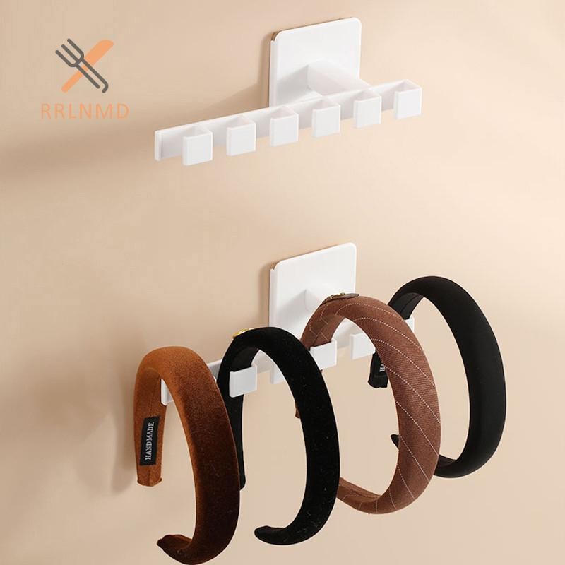 RRLNMD 6 Móc Mũ Giá Đỡ Mũ Móc Treo Hình Chữ L Bóng Chày Giá Để Đồ al Treo Tường Mũ Thắt Lưng Tổ Chức Móc MỚI