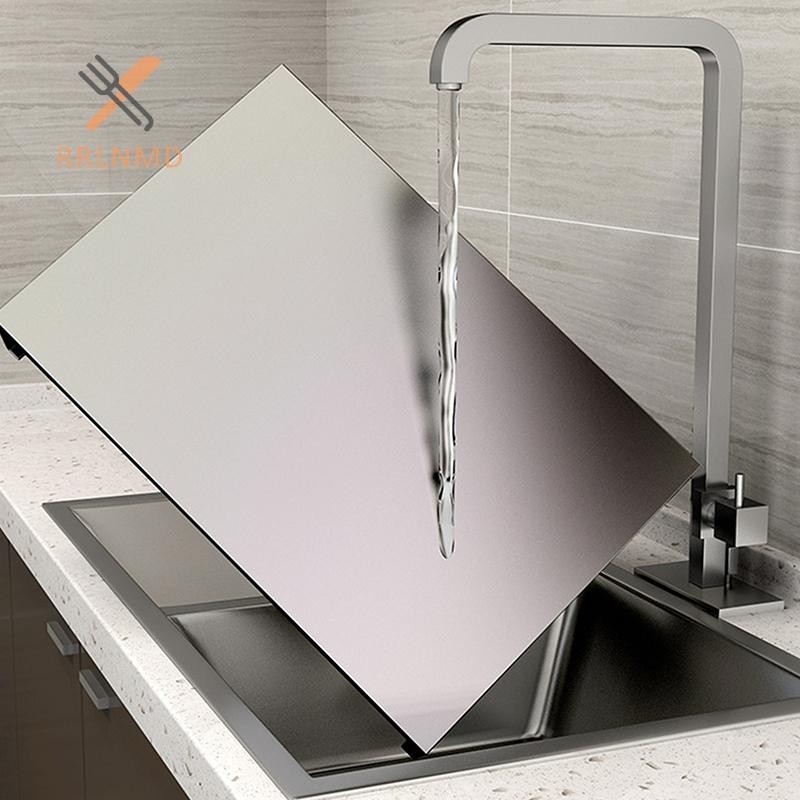 Rrlnmd Nồi cơm điện bằng thép không gỉ Khung bếp điện Giá đựng đồ nhà bếp Bếp Gas Tấm bảo vệ tấm MỚI