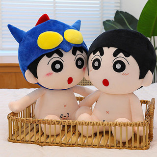 Crayon Shin-Chan Búp Bê Cotton Búp Bê 40CM Ngồi Sang Trọng Đồ Chơi Dễ Thương Năng Động Siêu Nhân Ngoại Vi Thuộc Tính