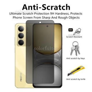 Realme C85 4G Kính Cường Lực Riêng Tư Cho Realme C75 C 75 C85 Pro C85Pro RealmeC75 RealmeC85 5G 4G 9H Full Cover Chống Gián Điệp Kính Riêng Bảo Vệ Màn Hình Mặt Sau Ống Kính Máy Ảnh