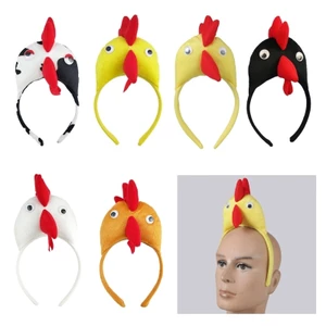 Mũ Gà Adorkable Cho Tiệc Sinh Nhật - Băng Đô Quấn Tóc Dễ Thương