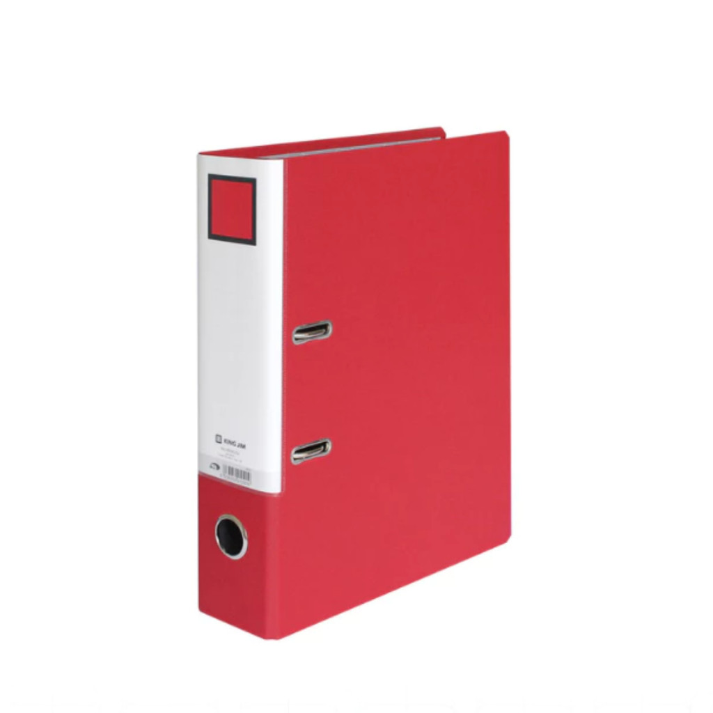 File folder, lưu trữ hồ sơ, bìa còng King Jim A4 F4 gáy 7cm.
