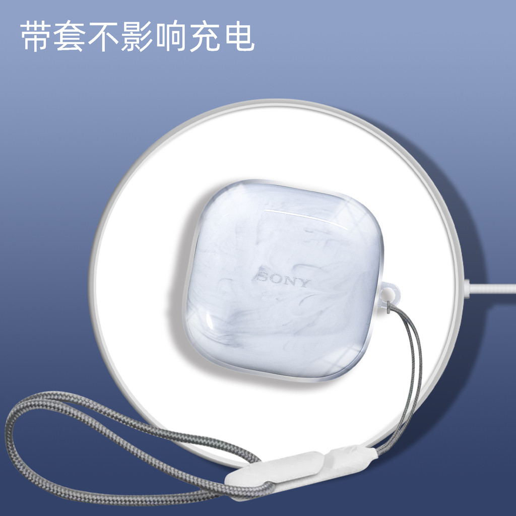 Dành cho Sony LinkBuds Fit WF-LS910N / WF-C700N / WF-1000XM4 / WF-1000XM5 Vỏ bảo vệ tai nghe Vỏ bọc tai nghe TPU xuyên thấu Tai nghe chống sốc Tay mềm