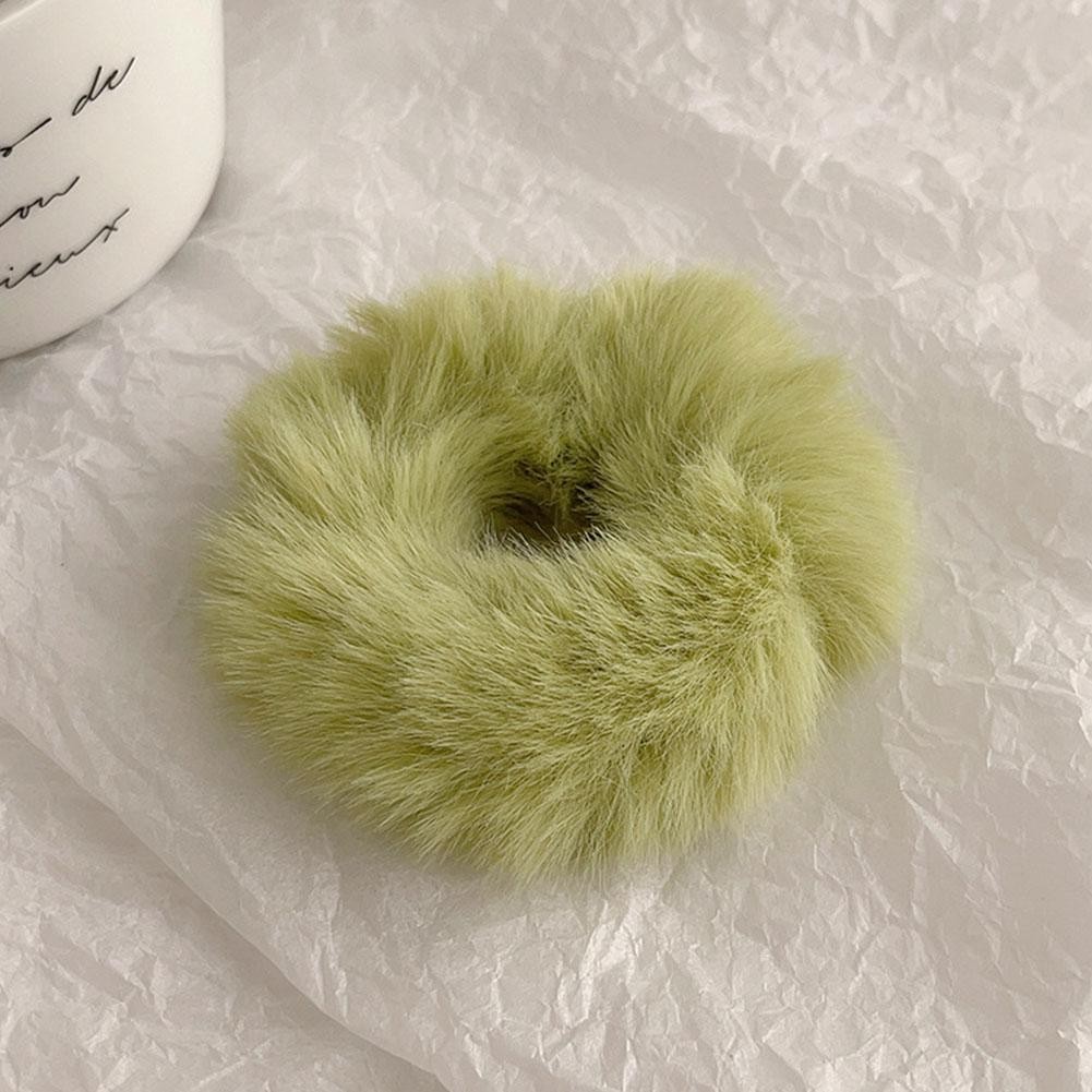 Sang Trọng Ruột Lớn Vòng Tóc Đơn Giản Đầu Đàn Hồi Scrunchie Ban Nhạc Phụ Kiện Tóc