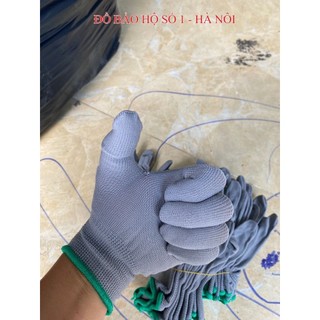 SỈ LẺ RẺ NHẤT SÀI GÒN - 5 Đôi Găng tay thun Co giãn,Găng tay mút co giãn/ chịu được đàn hồi, Găng tay sợi polyester thun