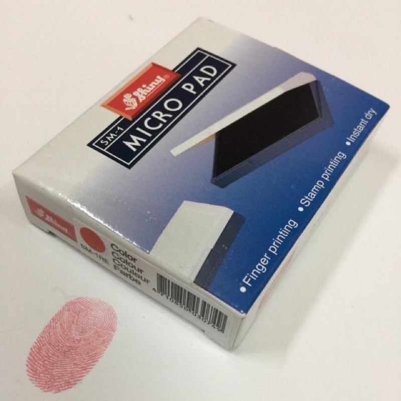 Tampon lăn tay / khay mực lăn tay shinny SM-1