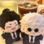 12cm Jujutsu Kaisen Búp Bê Dễ Thương Satoru Gojo Geto Suguru Cosplay Cotton Nhồi Bông Cơ Thể Trang Phục Quần Áo Cotton Quà Tặng