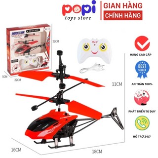 Máy Bay Điều Khiển Từ Xa Cảm Ứng 2 Chiều, Sạc Tích Điện – Đồ Chơi Giải Trí Cho Bé