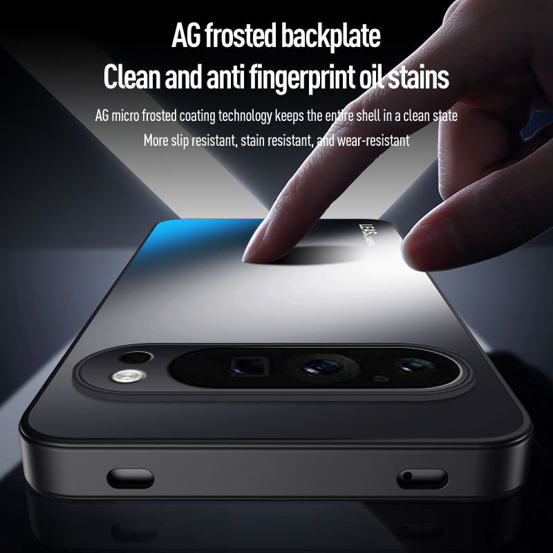 Dành Cho Google Pixel 9 Pro XL 9a 8 8a 7 7a 6 6a Vỏ Giáp Chống Sốc Mờ Cứng Ốp Lưng Bảo Vệ Camera