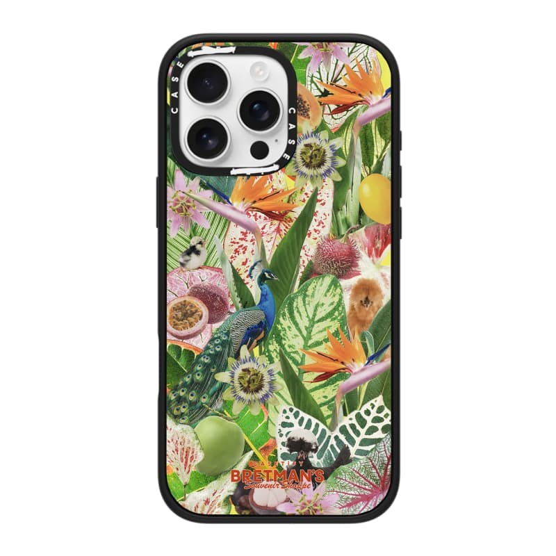 CASECASE X Bretman Rock Birds of Paradise Matte Black Matte Purple Matte RosePink Clear Hard Case Impact Case cho Apple IPhone 13 14 15 16 Pro Max có hộp