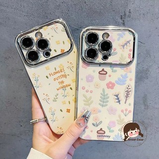 OFF-WHITE Ốp Điện Thoại Màu Trắng Hoa Nhỏ Thời Trang Cho Meizu 21 20 Pro 20 Classic 21 Note Lucky 08 Mạ Khung Vỏ Mùa Xuân Tươi Chống Rơi Bìa Mềm