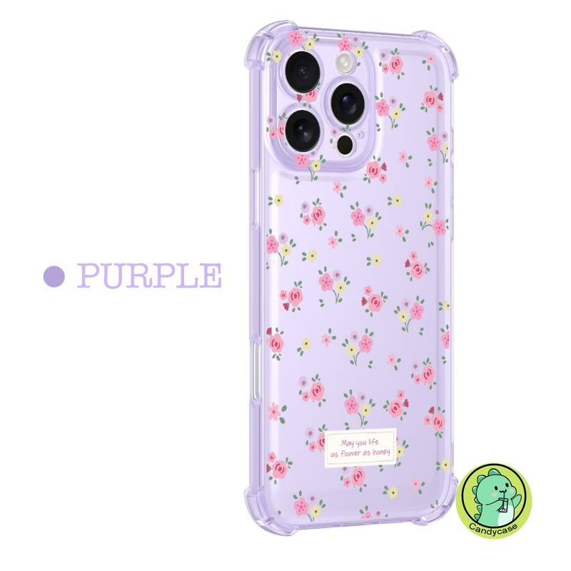 Ốp Điện Thoại Ice Mist AirBag Cho Vivo V50 Lite V50E V40 V30 V29 V27 V27E V25 V23 V21 Pro Lite 5G 4G Matte Cover Hoạt Hình Dễ Thương Hoa Sang Trọng Vỏ Mềm Chống Sốc