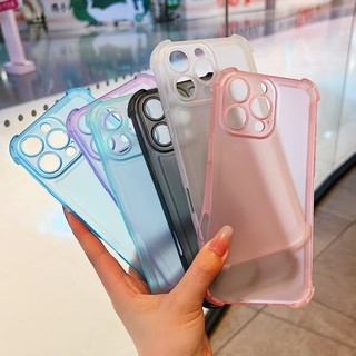 Ốp Chống Sốc Mờ Cho Redmi Note 15 Pro Plus 15 15C A5 Turbo 5 Max Trong Suốt Bảo Vệ Camera Siêu Mỏng