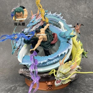 One Piece GK Ngọc Trai Đen Ba Đầu Rồng Zoro Hình Tornado Tượng Đồ Chơi Mô Hình Máy Tính Để Bàn Trang Trí Hợp Thời Trang Chơi